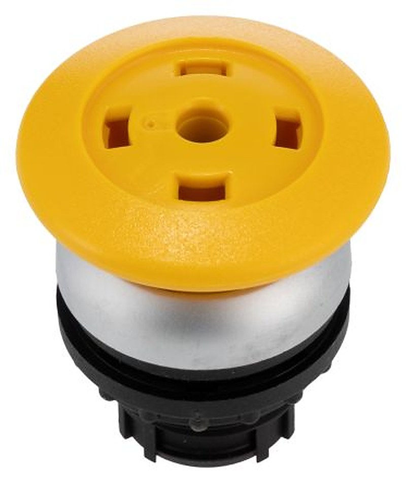 Eaton RMQ Titan M22 Series Yellow Momentary Push Button Switch, 22 mm Cutout, IP67