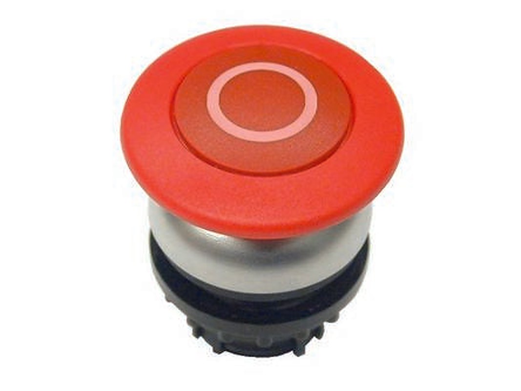 Eaton Red Maintained Push Button Switch, 36.5 mm Cutout, IP69K, IP67