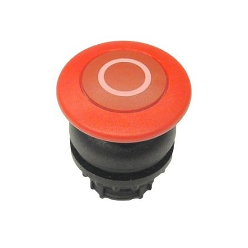 Eaton RMQ-Titan Series Red Maintained Push Button Switch, 22.5 mm Cutout, IP67, IP69K