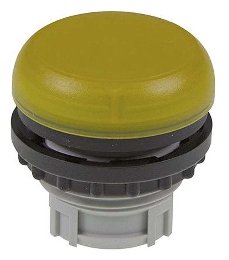 Eaton Yellow Pilot Light Head, 22.5 mm Cutout M22 Series