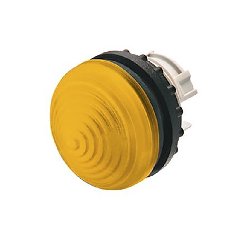 Eaton Yellow Pilot Light, 23 mm Cutout RMQ Titan M22 Series