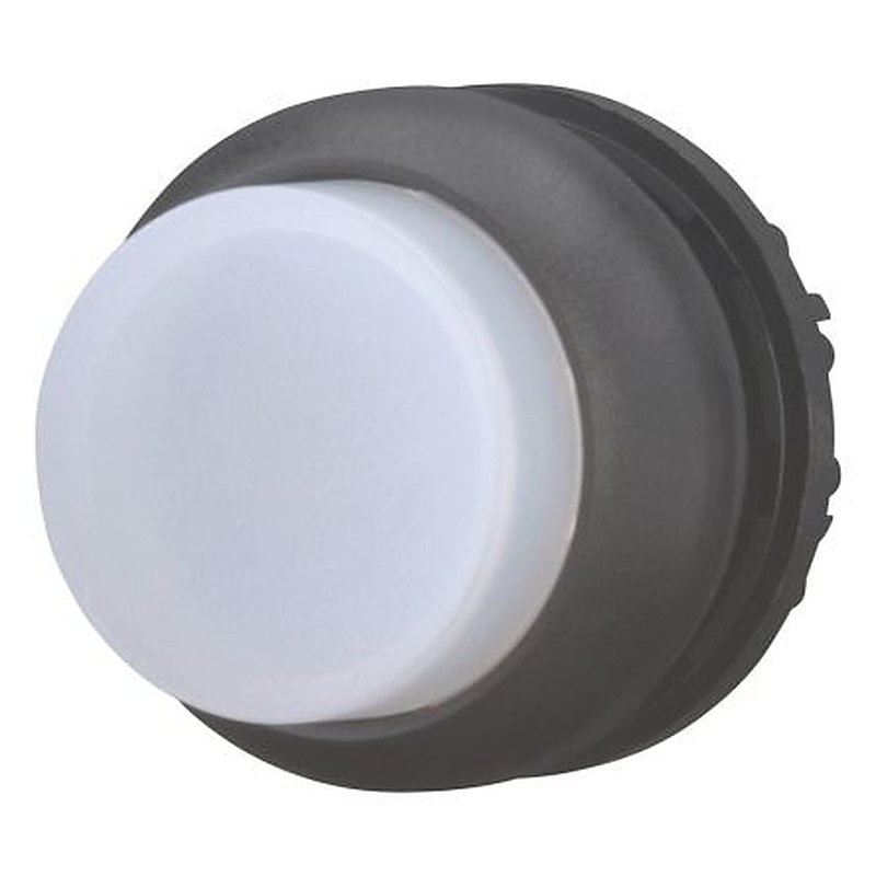 Eaton RMQ Titan M22 Series Illuminated Push Button Actuator, Panel, 22 mm Cutout White, IP66, IP67, IP69K
