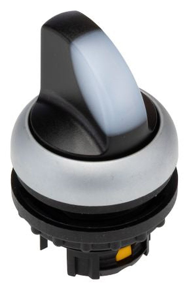 Eaton RMQ-Titan Series 3 Position Illuminated Selector Switch Head, 22 mm Cutout, White Handle, IP66