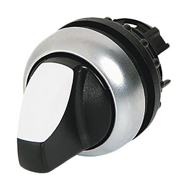 Eaton M22 Series 2 Position Selector Switch Head, 22 mm Cutout, Black Handle, IP66