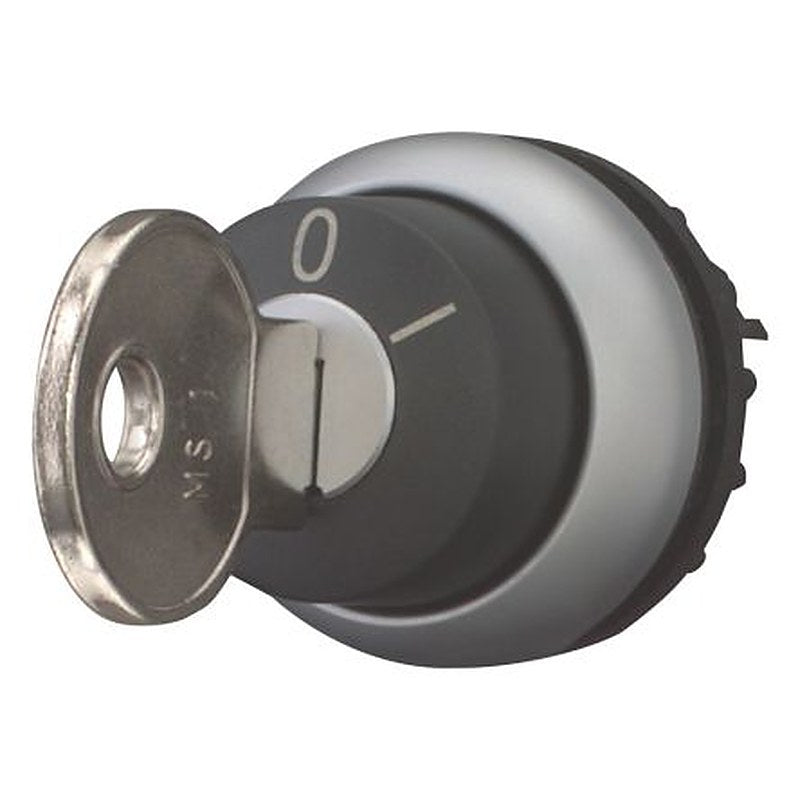 Eaton M30 2-position Key Switch Head, Momentary, 22.5 mm Cutout
