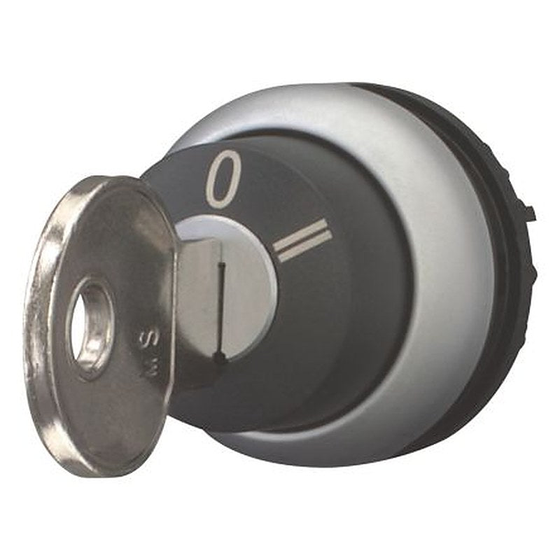 Eaton M30 3-position Key Switch Head, Momentary, 22.5 mm Cutout