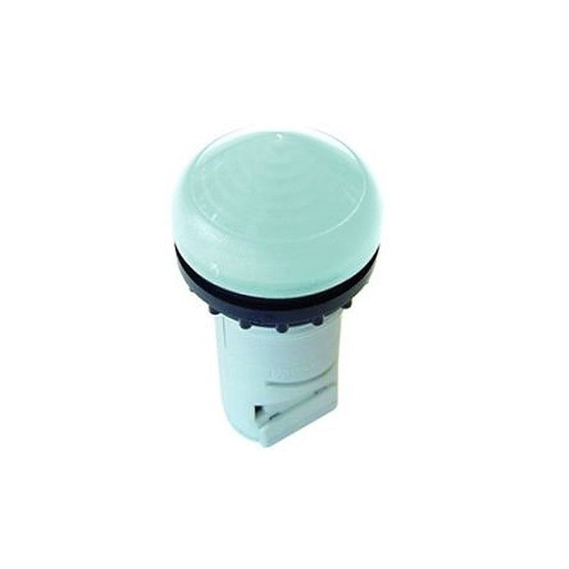 Eaton, M22, Panel Mount White LED Indicator, 22.5 mm Cutout, IP69K, IP66, IP67, Round, 250V