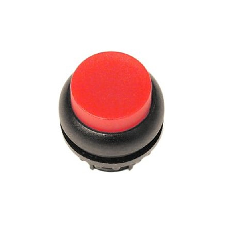Eaton M22 Series Red Momentary Spring Return Push Button Switch, 22.5 mm Cutout, IP66, IP67, IP69K