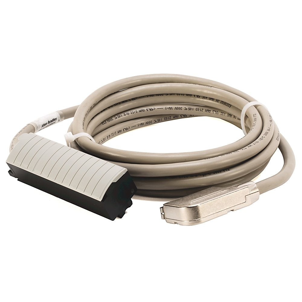 The Rockwell Automation Bulletin 1492 prewired analog cable with 25-pin D-Shell for use with for Bulletin 1756 analog I/O, RTD and -IT6I thermocouple input modules. It has cable length of 3.5 meter. Designed to minimize control wiring in a panel Reduced wiring errors Faster troubleshooting and easier maintenance