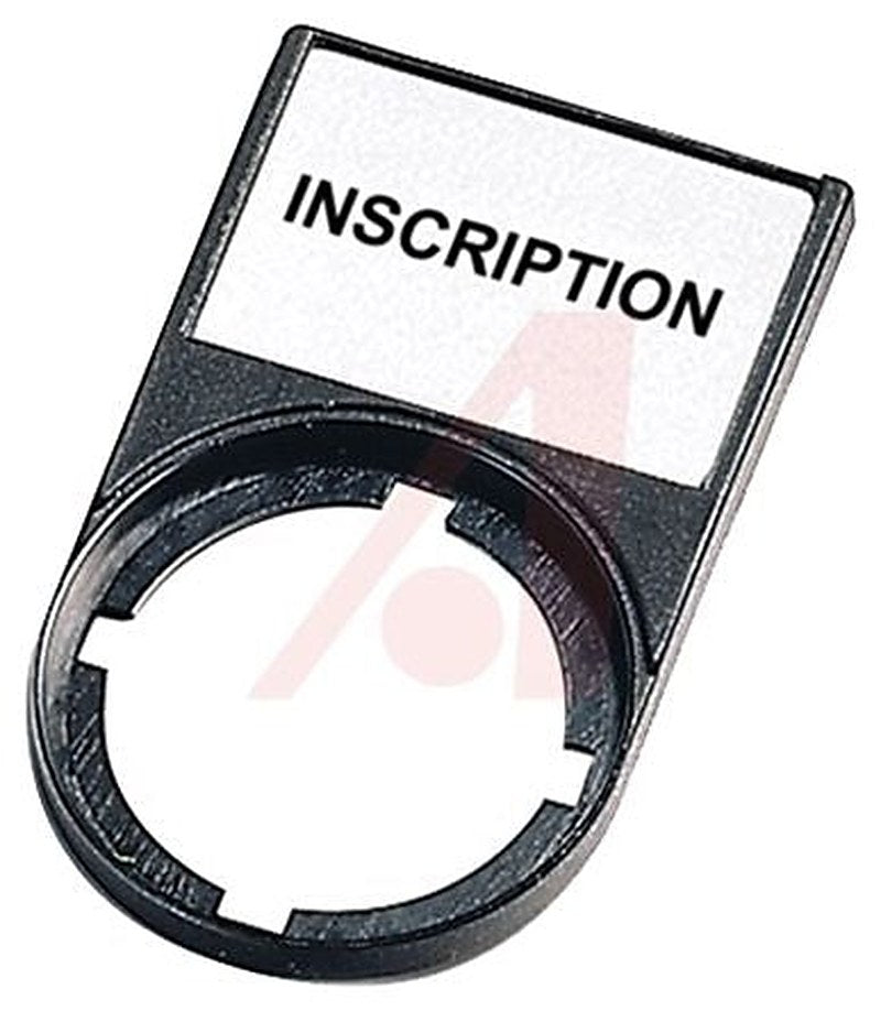 Eaton Legend Plate for Use with 22.5 mm Modular Pushbuttons