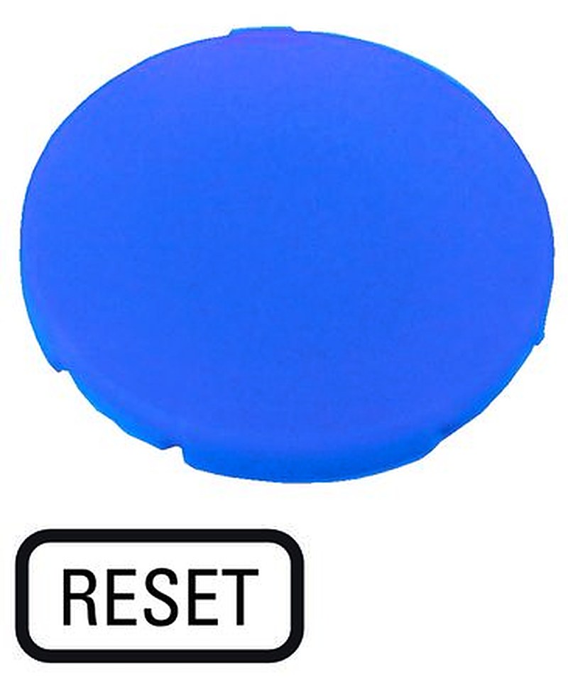 Eaton Blue Round Push Button Actuator for Use with M22(S)-D-XM22(S)-DR-XM22-DG-XM30C-FD-XM30C-FDR-X