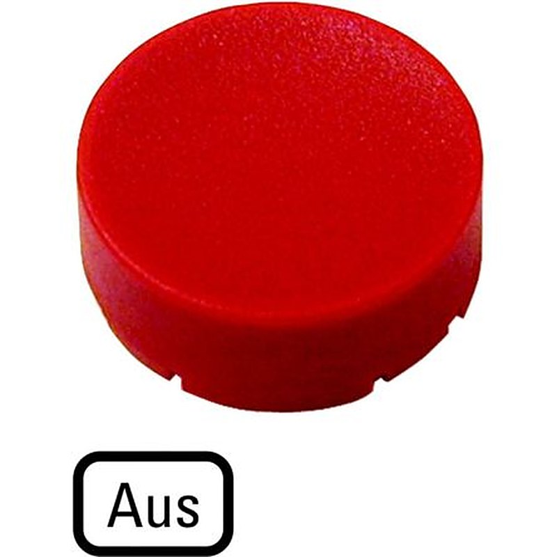 Eaton Button Plate for Use with Push Button, Pre-printed "OFF