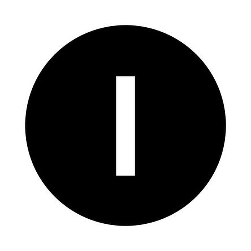 Eaton Button Plate for Use with Push Button