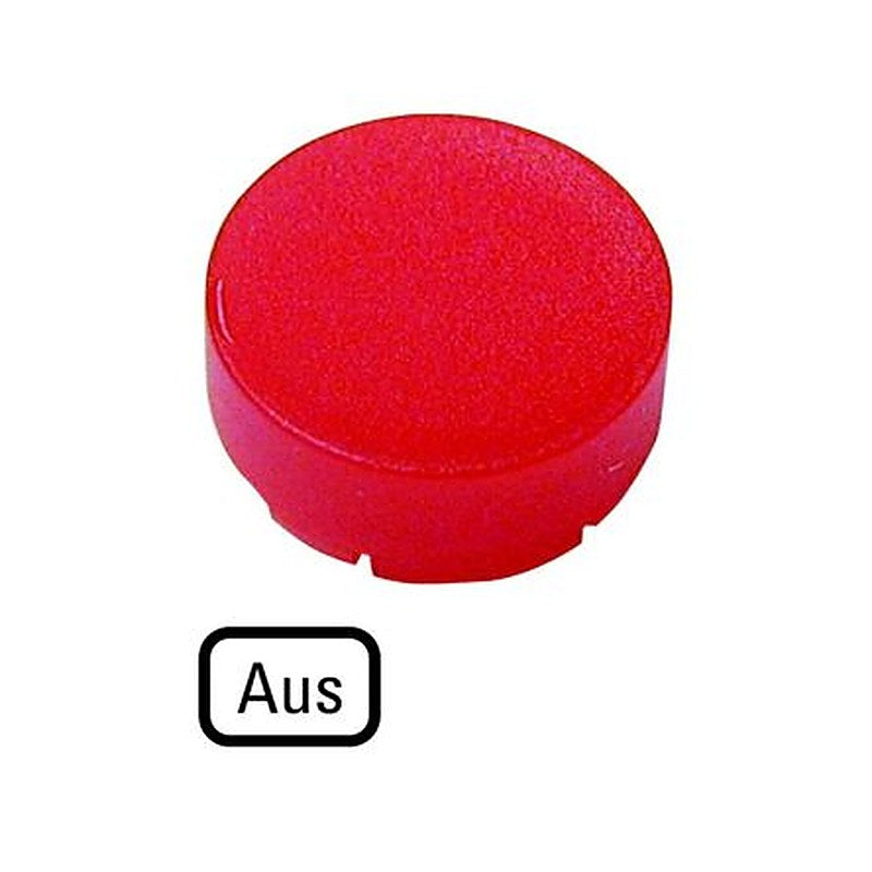 Eaton M22 Series Red Push-in Push Button Head Cap, 24 mm Cutout