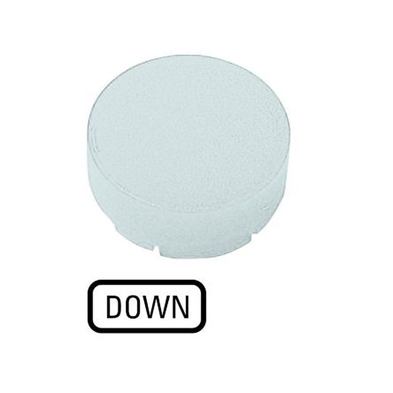 Eaton M22 Series White Push-in Push Button Head Cap, 24 mm Cutout