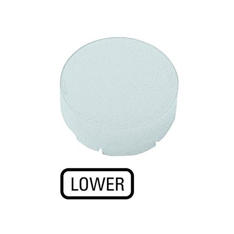 Eaton M22 Series White Push-in Push Button Head Cap, 24 mm Cutout