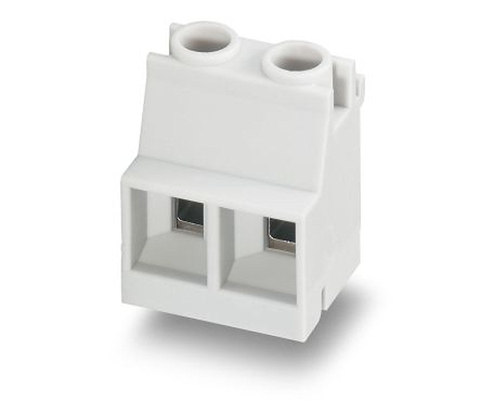 Phoenix Contact MKDSO 2.5 HV/2L-7.5 KMGY Series PCB Terminal Block, 2-Contact, 7.5 mm Pitch, 1 Row
