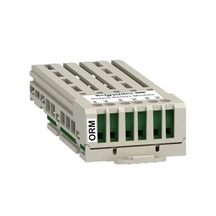 Schneider Electric VW3A3204 This extended module enables your drive to meet the needs of application that manage additional or specific sensors. It is simple to install and remove from Altivar drives thanks to its modular withdrawable design. It is compatible with Altivar Process ATV600, Altivar Process ATV900 and Altivar Machine ATV340. It is also compatible with Altivar Easy 610. It has one screw terminal block 1.5 mm² / AWG 16. The Schneider Electric extended relay module boost the performance of your M
