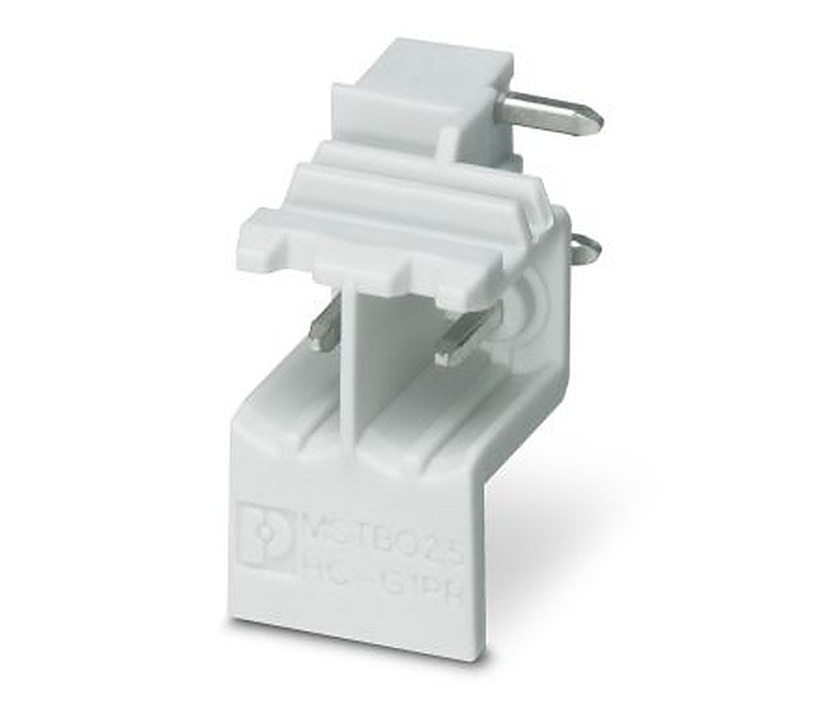 Phoenix Contact MSTBO 2.5/ 2-G1PR GY7035 Series Right Angle Pluggable Terminal Block, 2 Contact(s), 5 mm Pitch, 1 Row