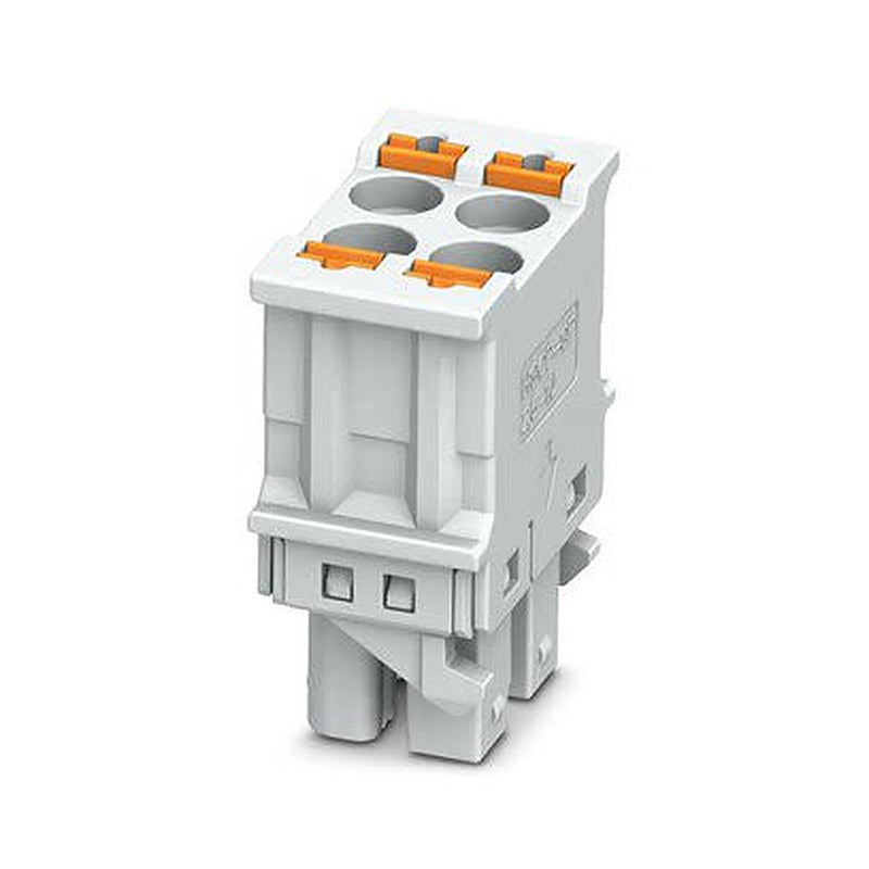 Phoenix Contact 5-1U4-7035, HSCP-SP 2 Series Pluggable Terminal Block, 4-Contact, 5 mm Pitch, 2 Row, 2201780
