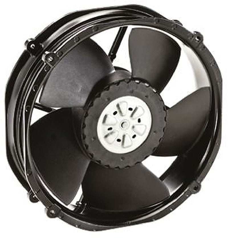 ebm-papst S-Force Series DC Axial Fans, 48V dc, 940 m³/h, 48 W 220 mm, 200mm, 50.8 mm