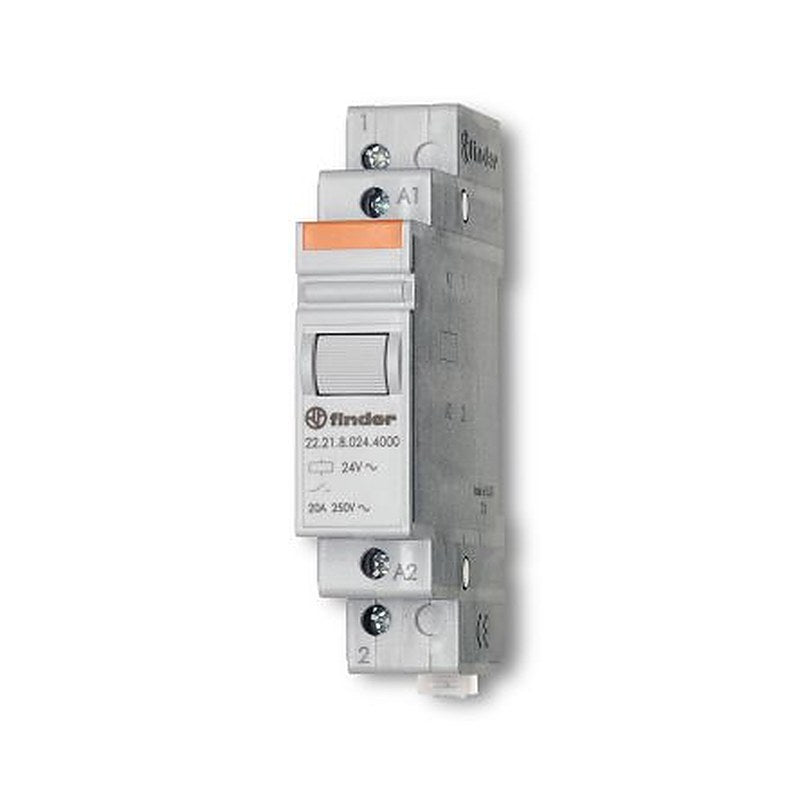 Finder DIN Rail Monostable Relay, 240V ac Coil, 20A Switching Current, SPST