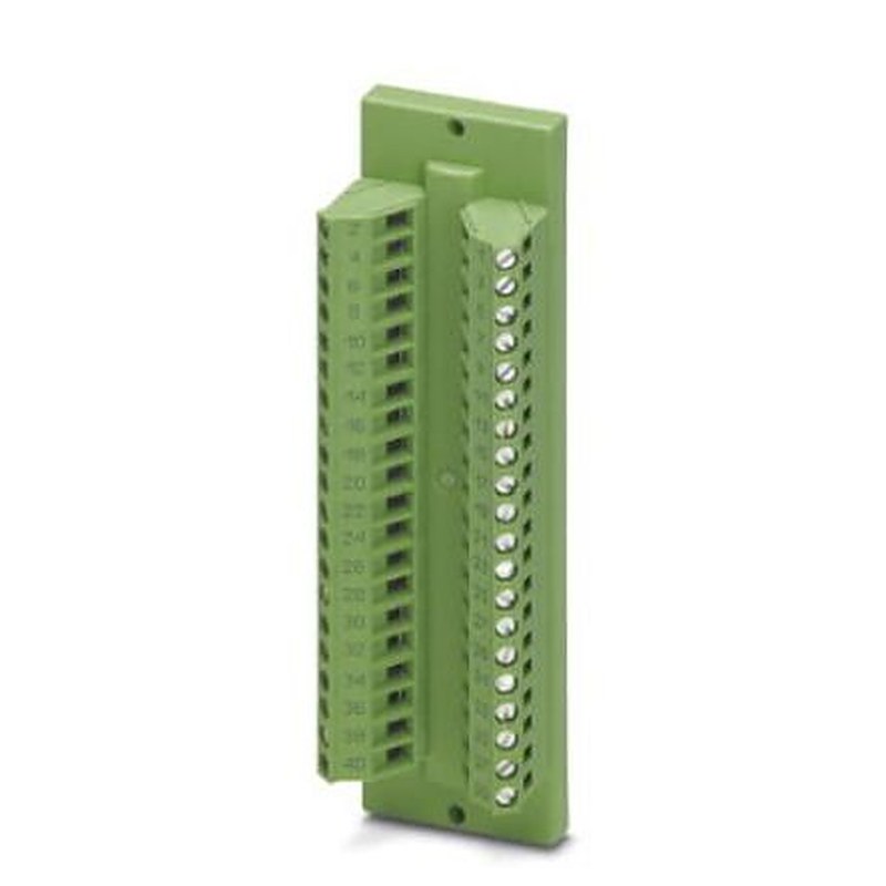 Phoenix Contact 40-Contact Male Non-Fuse DIN Rail Terminal, IDC Connector, Panel Mount, 40A
