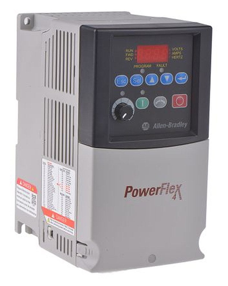 Allen Bradley Inverter Drive, 2.2 kW, 3 Phase, PowerFlex 4 Series