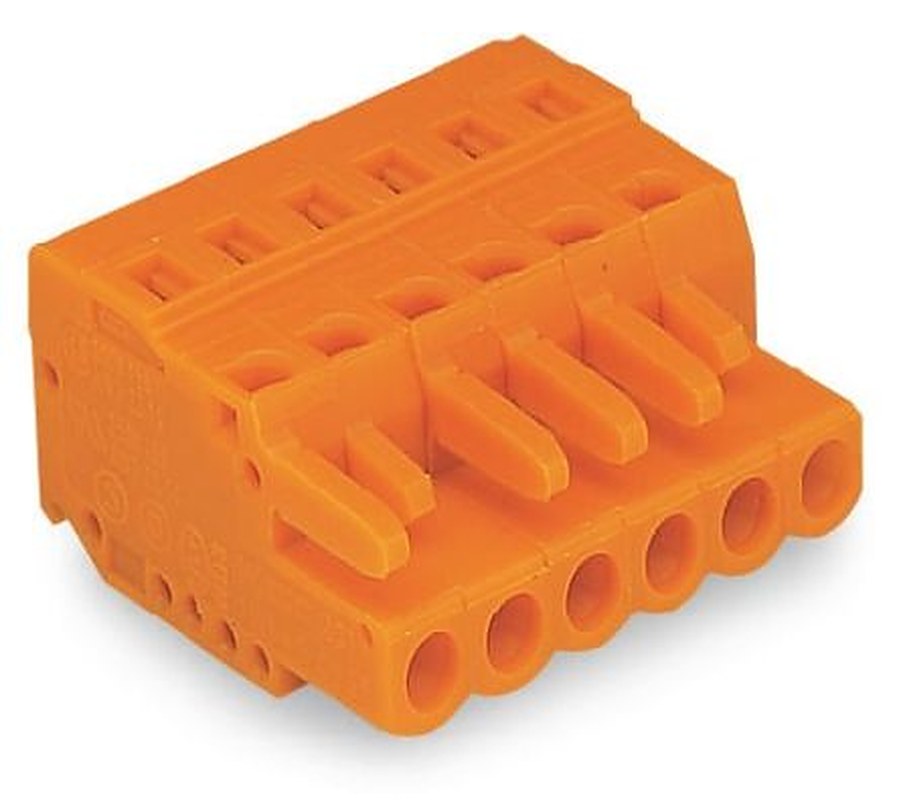 WAGO 231 Series PCB Terminal, 4-Contact, 5.08 mm Pitch, 1 Row