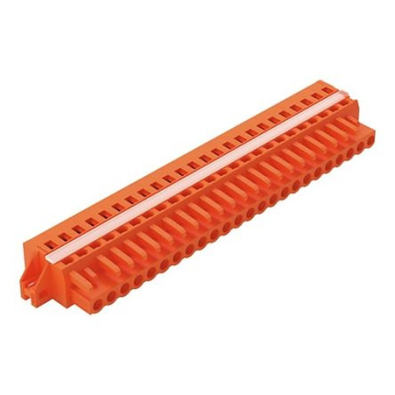 WAGO 231 Series Panel Mount Pluggable Connector Female Cage Clamp, 24-Pole, 16A, 24-Way