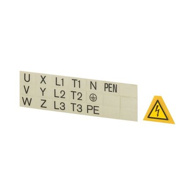 Eaton NZM Accessory Lightning Symbol for use with N (N/O) 3 (-4), N (N/O) 4 (-4), NZM3 (-4), NZM4 (-4), PN3 (-4)