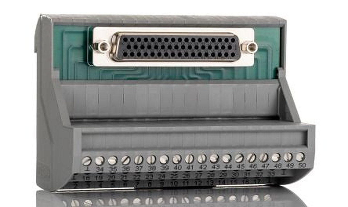 Phoenix Contact 50-Contact Female Interface Module, D-Sub Connector, DIN Rail, 2A