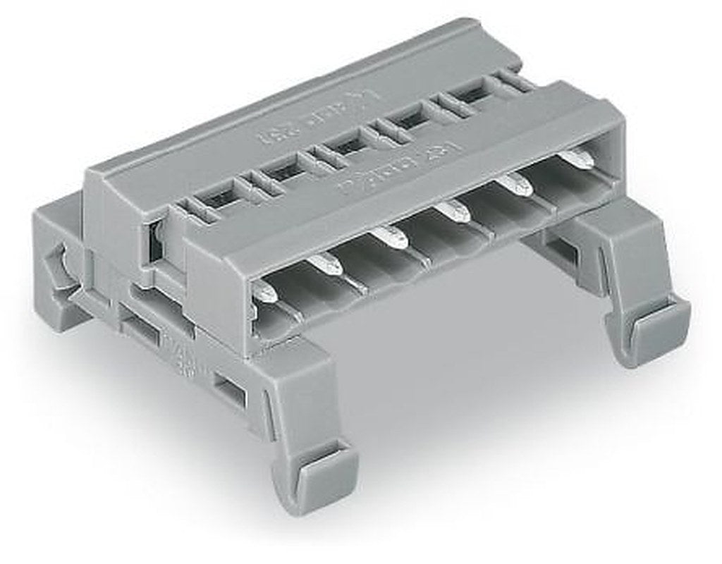 WAGO 232 Series Pluggable Terminal Block, 10-Contact, 7.5 mm Pitch, 1 Row, 232-570/007-000