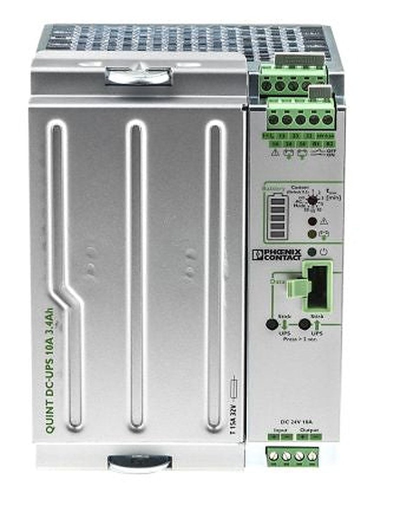 Phoenix Contact 18V dc, 30 V dc Input DIN Rail Uninterruptible power supply, QUINT-UPS 240 W QUINT
