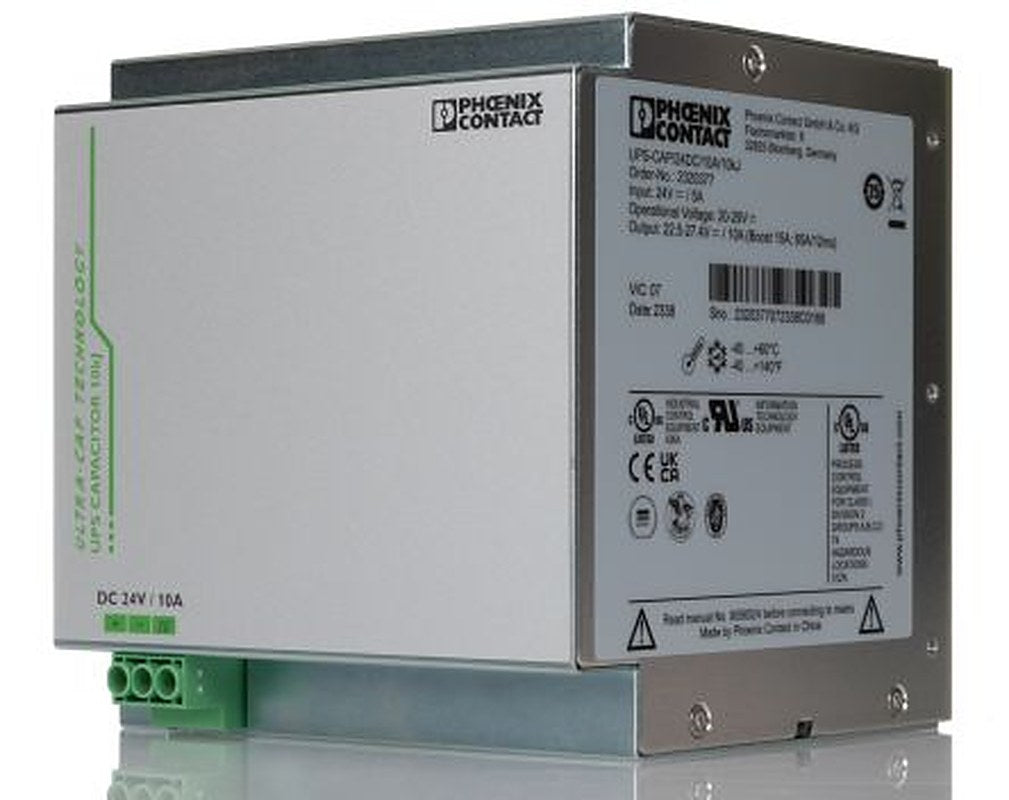 Phoenix Contact Energy Storage Device, UPS-CAP/24DC/10A/10KJ 3.6 W QUINT UPS