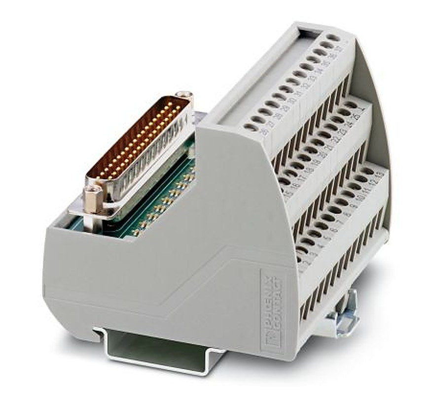Phoenix Contact 37-Contact Male Interface Module, D-Sub Connector, DIN Rail, 2.5A