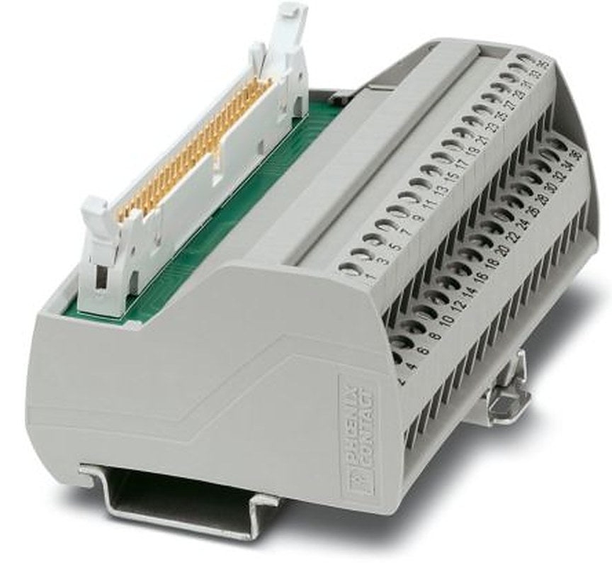 Phoenix Contact 50-Contact Male Interface Module, IDC, FLK Connector, DIN Rail, 1A
