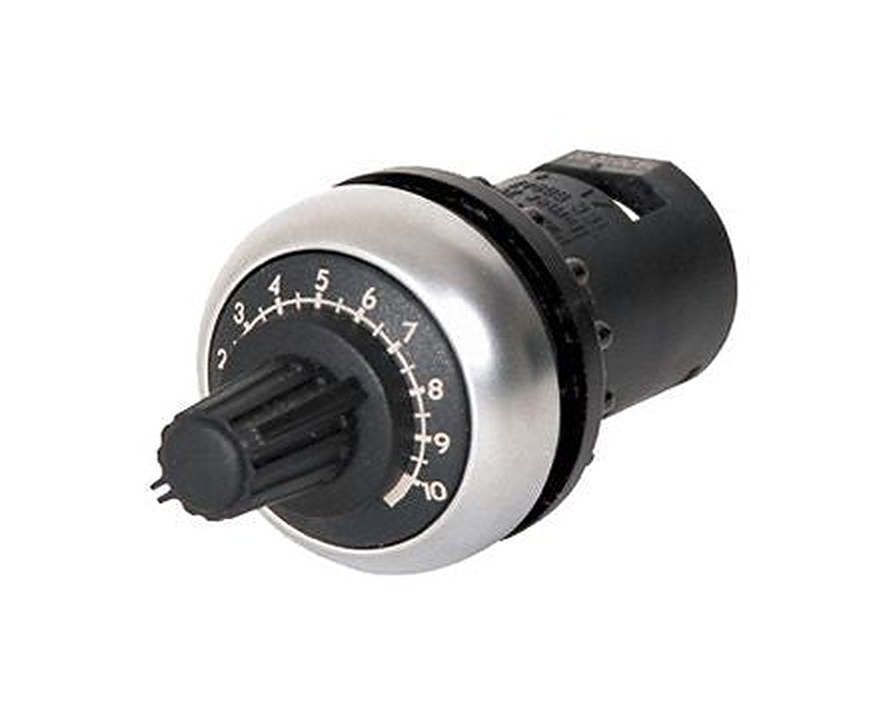 Eaton RMQ-Titan 4.7 kΩ Rotary Potentiometer Front, 232232 M22S-R4K7