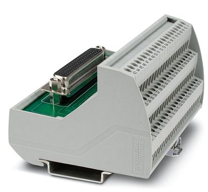 Phoenix Contact 62-Contact Female Interface Module, D-Sub Connector, DIN Rail, 1A