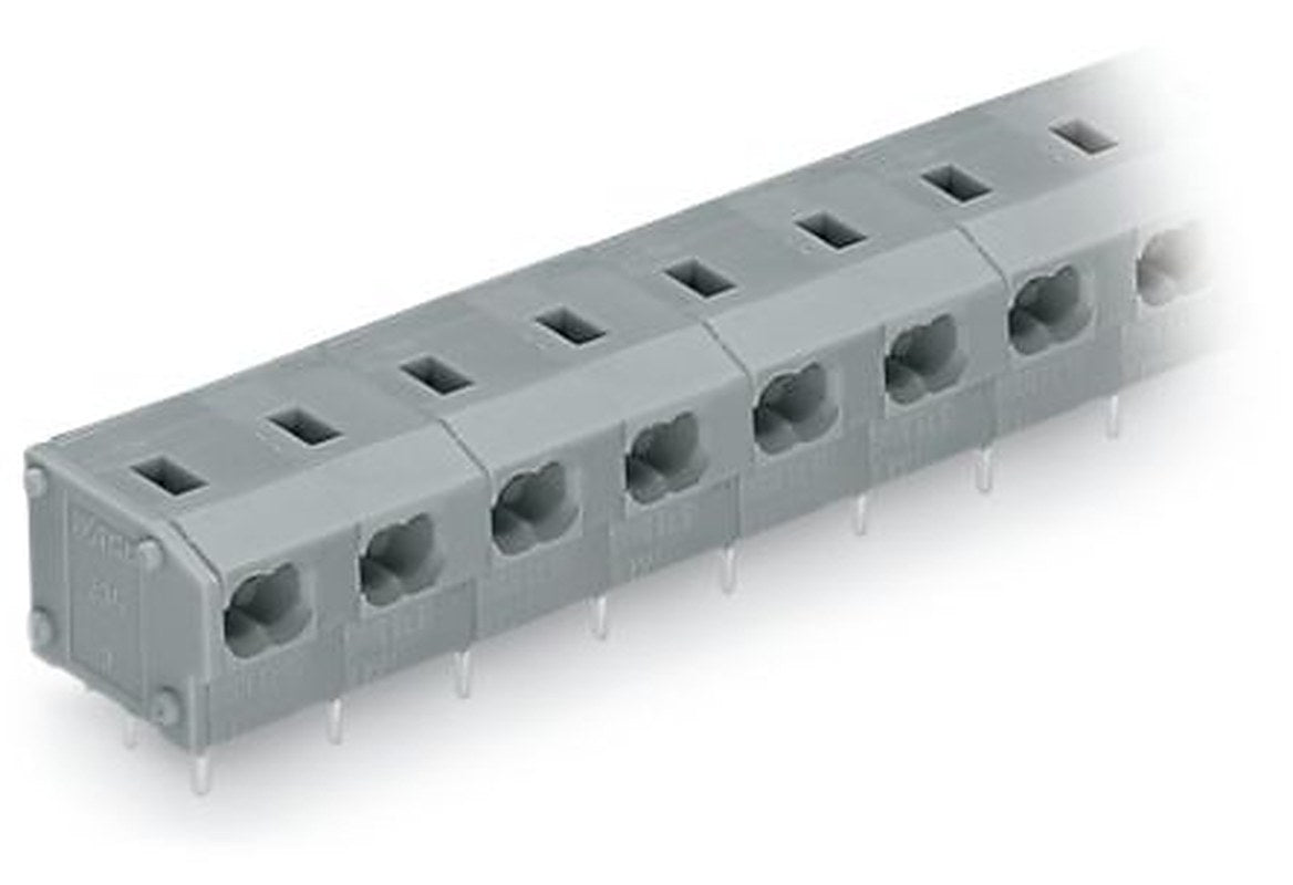 WAGO 235 Series PCB Terminal Block, 3-Contact, 7.62 mm Pitch, Through Hole, 1 Row