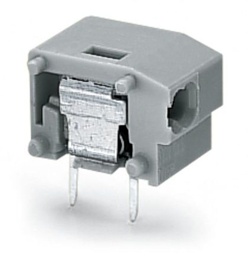 WAGO 235 Series PCB Terminal Block, 1-Contact, 10.16 mm Pitch, Through Hole, 1 Row