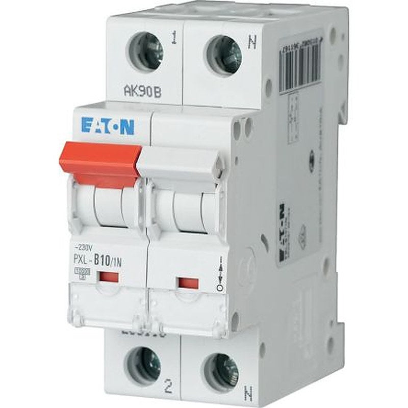 Eaton xPole - PXL PXL Miniature Circuit Breaker, 1-Pole, 10A, Type B, 230V ac AC, 10 kA Breaking Capacity