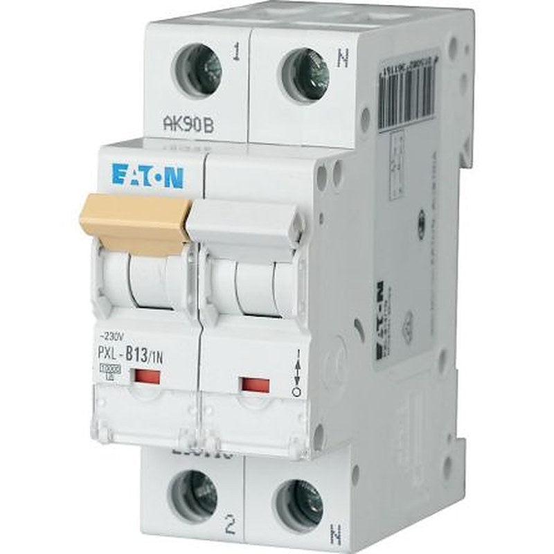 Eaton xPole - PXL PXL Miniature Circuit Breaker, 1-Pole, 13A, Type B, 230V ac AC, 10 kA Breaking Capacity