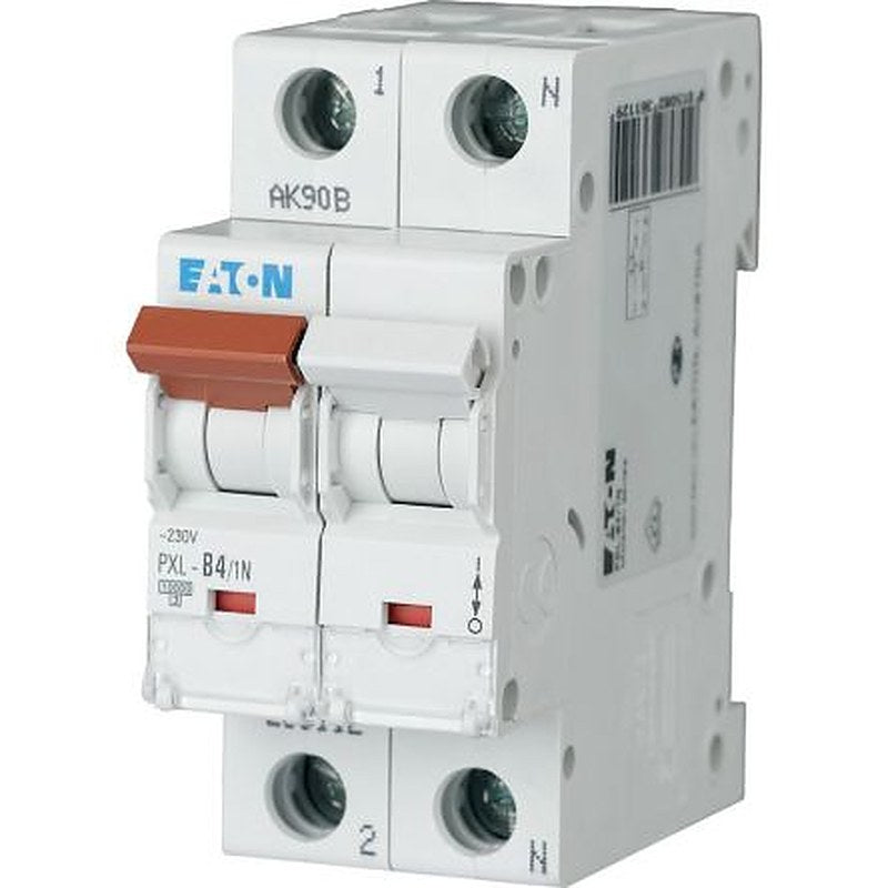 Eaton xPole - PXL PXL Miniature Circuit Breaker, 1-Pole, 4A, Type C, 230V ac AC, 10 kA Breaking Capacity