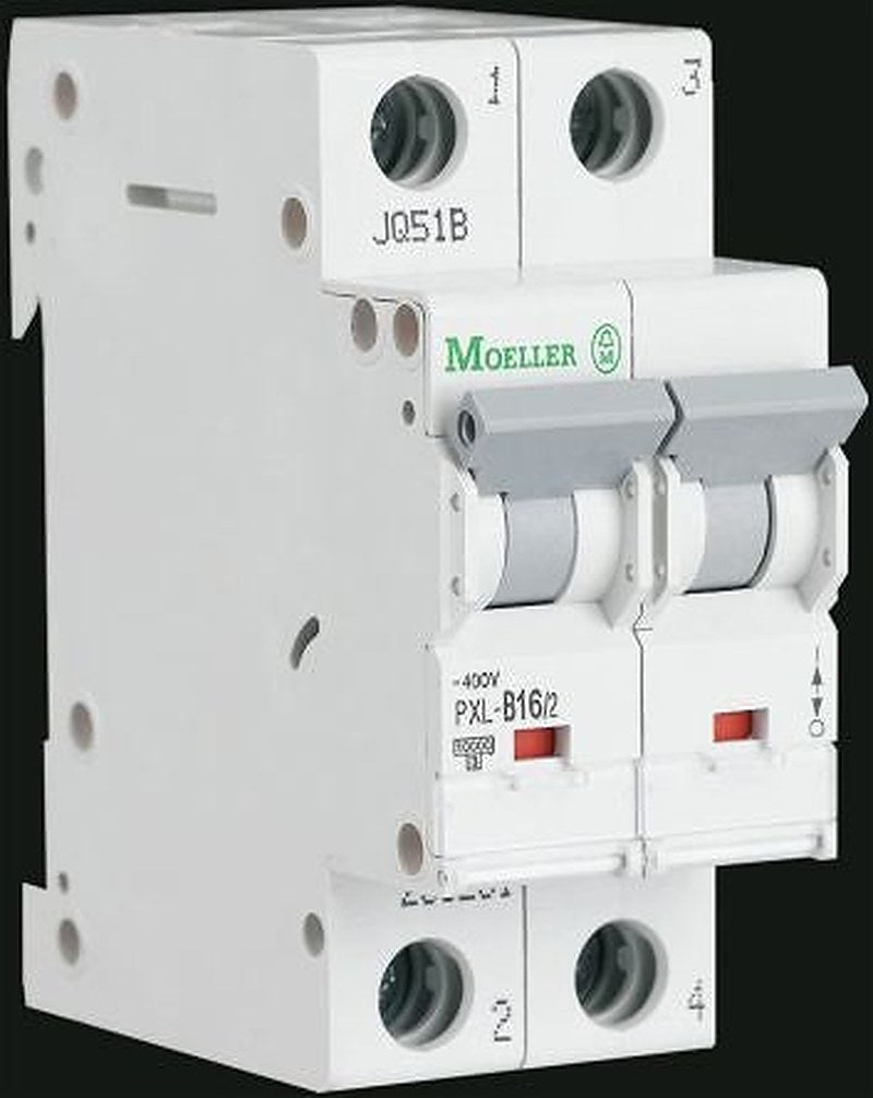 Eaton xPole PXL Miniature Circuit Breaker, 2-Pole, 40A, Type B, 400V ac AC, 48 V dc DC, 10 kA Breaking Capacity