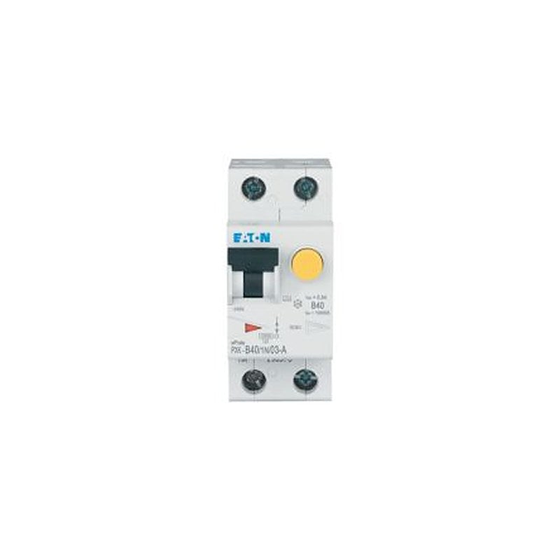 Eaton Residual Current Circuit Breaker with Overload Protection, 40A Current Rating, 1-Pole, 300 mA Trip Sensitivity,