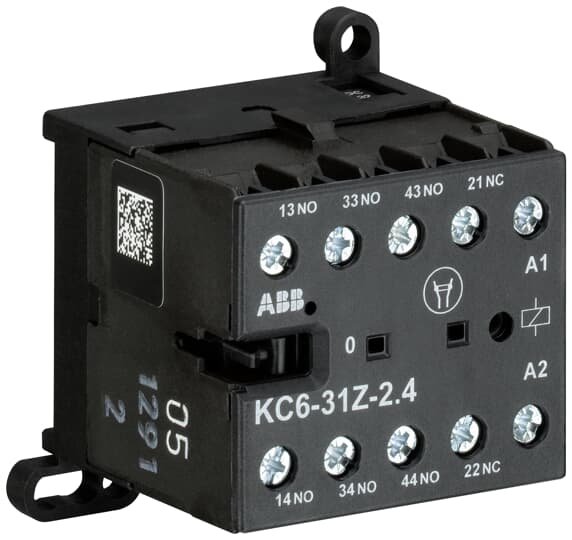 ABB GJH Series Contactor Relay, 4 Poles, 12 V DC Control Voltage - GJH1213001R0317 This contactor relay is a 12V DC Mini Contactor Relay designed for efficiency and compactness. Measuring 52.5mm in width and 46.5mm in length, it houses four poles with a unique 1NC/3NO configuration. This robust design makes it ideal for a variety of automation tasks across different sectors. Features & Benefits • Compact 4-pole design ensures minimal space usage • 4A contact current rating supports reliable performance • Sc