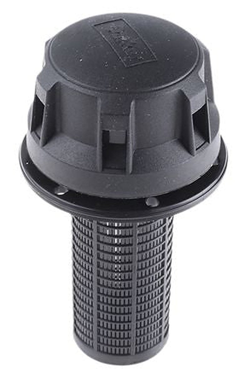 Parker Hydraulic Filler Breather Filter 76 mm, 3-Hole Flange Polypropylene, Nylon Black
