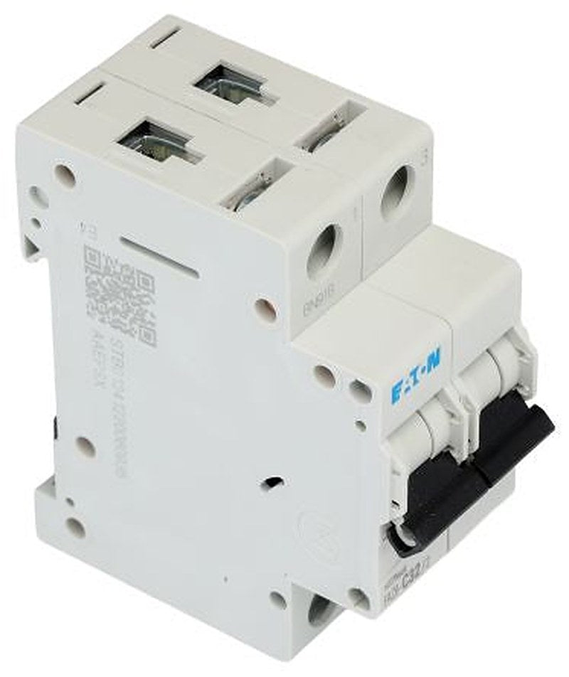 Eaton xEffect xEffect Miniature Circuit Breaker, 2-Pole, 32A, Type C, 400V ac AC, 6 kA Breaking Capacity