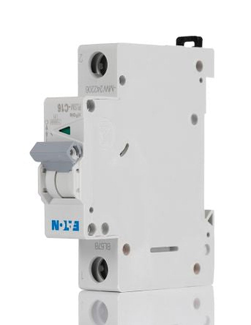 Eaton xPole PLSM Miniature Circuit Breaker, 1-Pole, 16A, Type C, 230V ac AC, 48 V dc DC, 10 kA Breaking Capacity